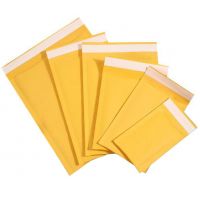 Lots Gold Kraft Paper Bubble Mailers Envelopes Self Seal Shipping Bags