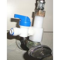 1/2" hose adapter Tee for kitchen undersink 1/4 "tube PT-310