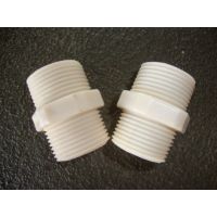 2 units of 3/4" - 3/4" thread housing fitting/connector male-mal