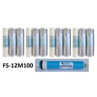 RO replacement filter combo FS-12M100