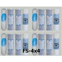 4set 4pcs Reverse Osmosis RO Replacement Filters#FS-4x4