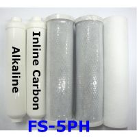 5Pcs ALKALINE Reverse Osmosis RO Replacement Filter#FS-5PH