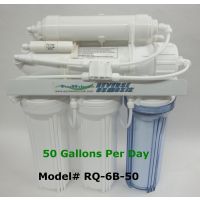 50 GPD 6st Reverse Osmosis RO DI Water Filters system RQ-6B-50
