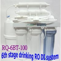 100 GPD 6st Reverse Osmosis RO DI Tank Water System RQ-6BT-100
