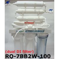 RQ-7BB2W-100 100 GPD 0ppm 7st  RO 2xDI dual 2 output