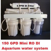 5 stage 150 GPD mini RO DI Aquarium System RQ5-5B-150
