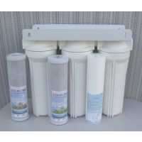 10" Whole House 3 stage filtration water system white housing 3/