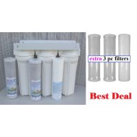 10" Whole House 3 stage filtration water system extra 3 pc filte